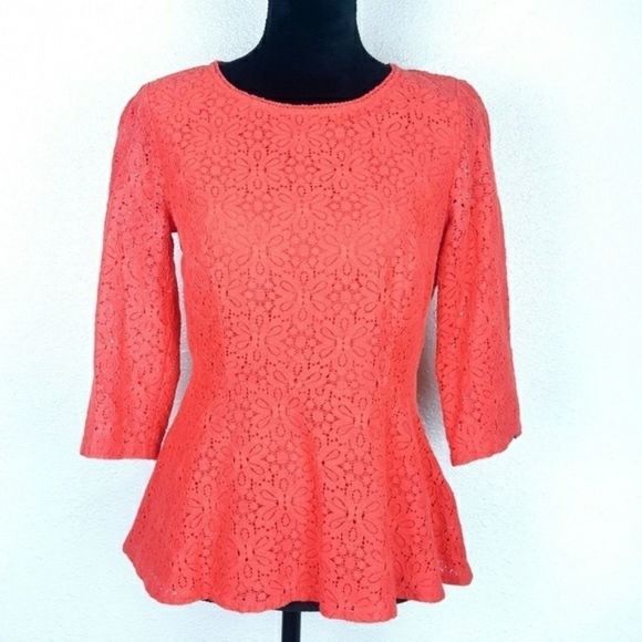 ANTHROPOLOGIE Moulinette Soeurs Peplum Blo… - Picture 4 of 14